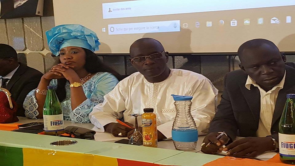 Le Rewmi a frappé fort à Monza (Milan) en Italie, avec la rentrée politique de Mously Fall