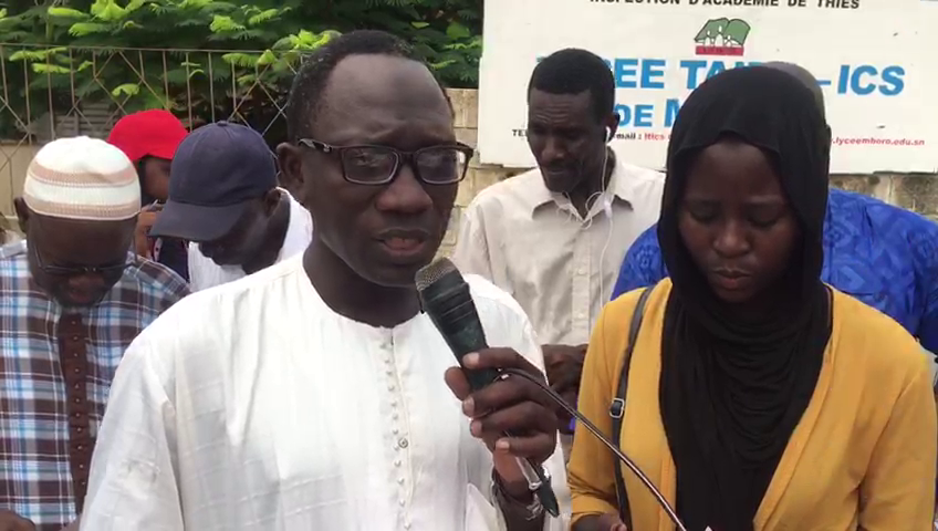 Vidéo/ La plateforme Mboro SOS ambitionne de lancer une campagne de mobilisation de fonds, pour financer les projets du Lycée