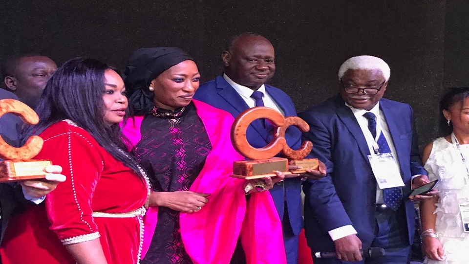 Vidéo/ Seynabou Gaye Touré Pdte Conseil Dép. Tivaouane, lauréate prix des trophées initiatives Climat, au Maroc