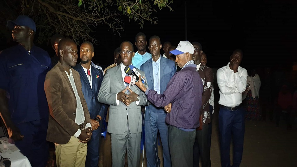 Vidéo/ Charles Emile Abdou Ciss DG de la solde et président du MSC se déploie à Diassap, pour réélire le Président Macky Sall