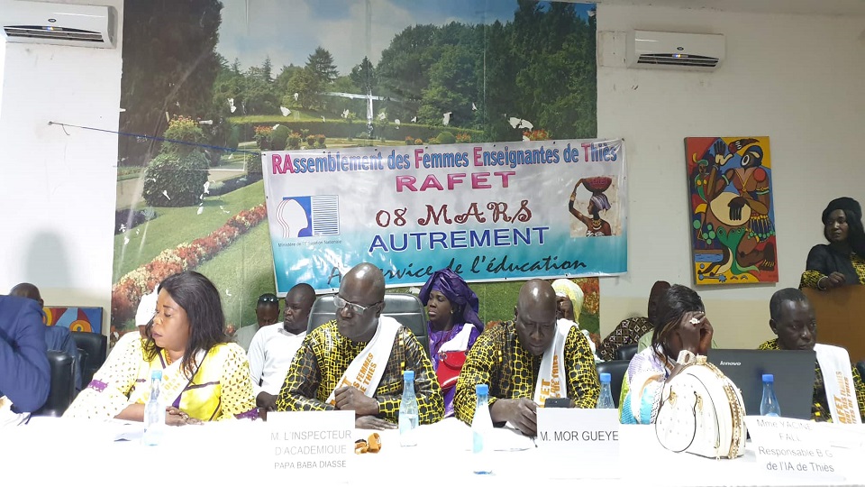Vidéo/ Le Rassemblement des Femmes Enseignantes de Thiès (RAFET) célèbre autrement la journée du 8 mars