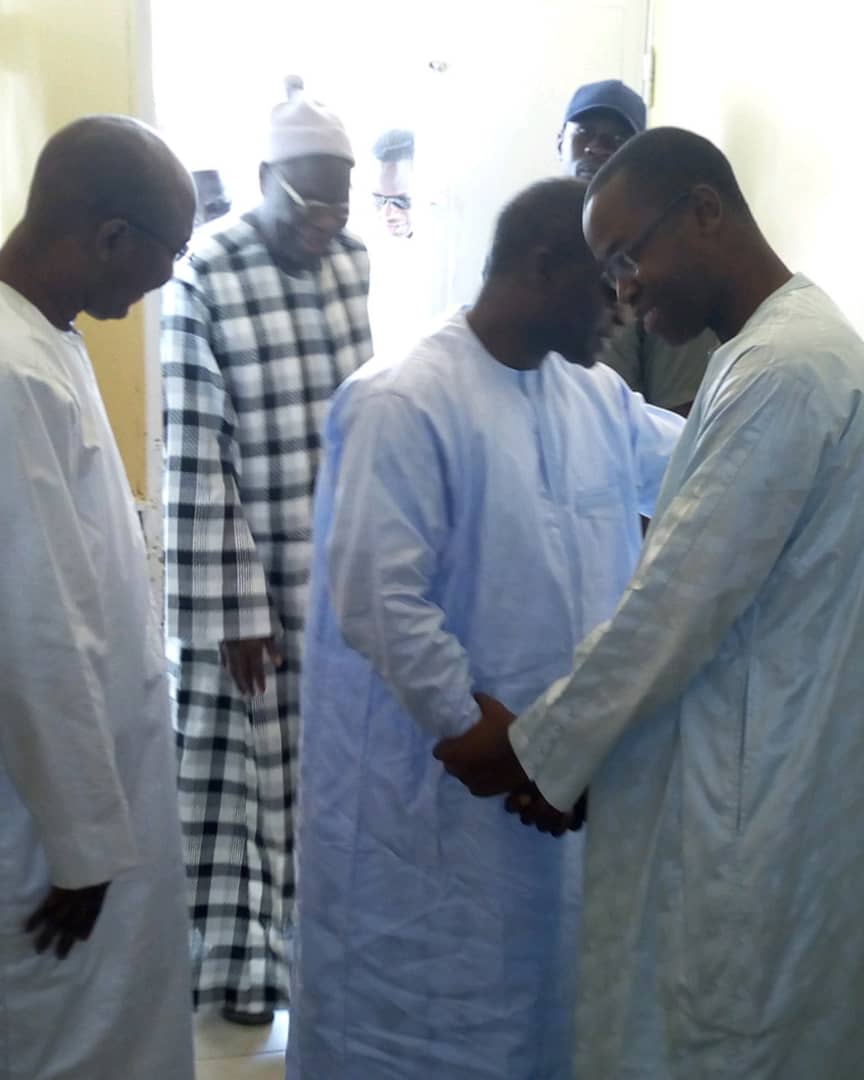 Le Ministre Alioune Sarr, Maire de Notto Diobas a présenté ses condoléances à Yankhoba Diattara