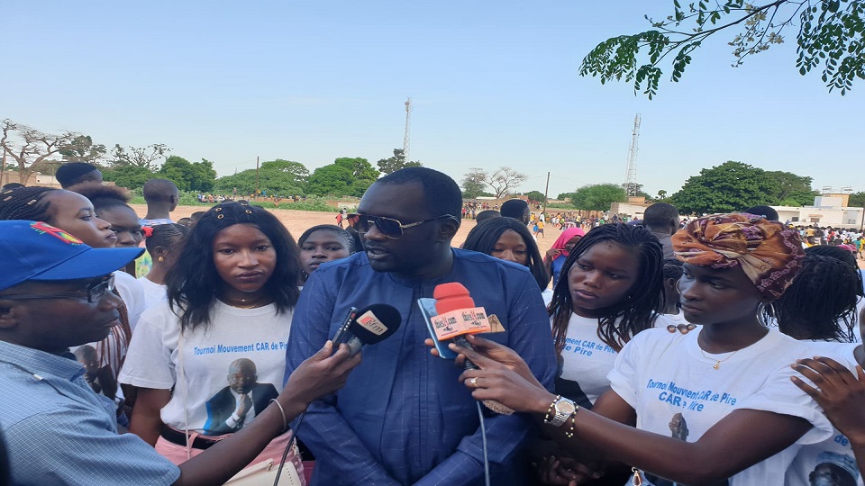Vidéo/ Tournoi du mouvement CAR à Pire, Abdou Aziz Cissé réunit la jeunesse et la classe politique locale