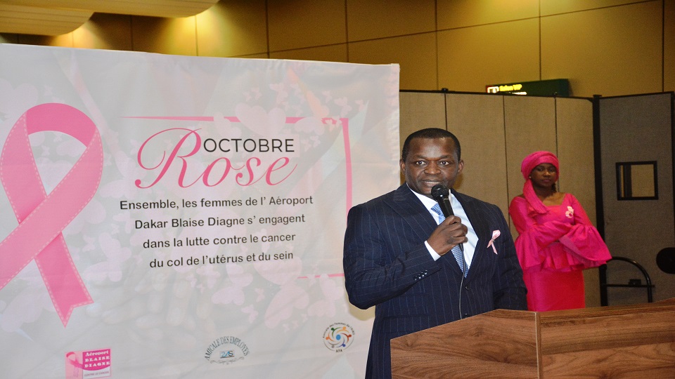 Octobre rose à l’AIBD : Grande mobilisation des agents et engagement des autorités pour faire face aux cancers