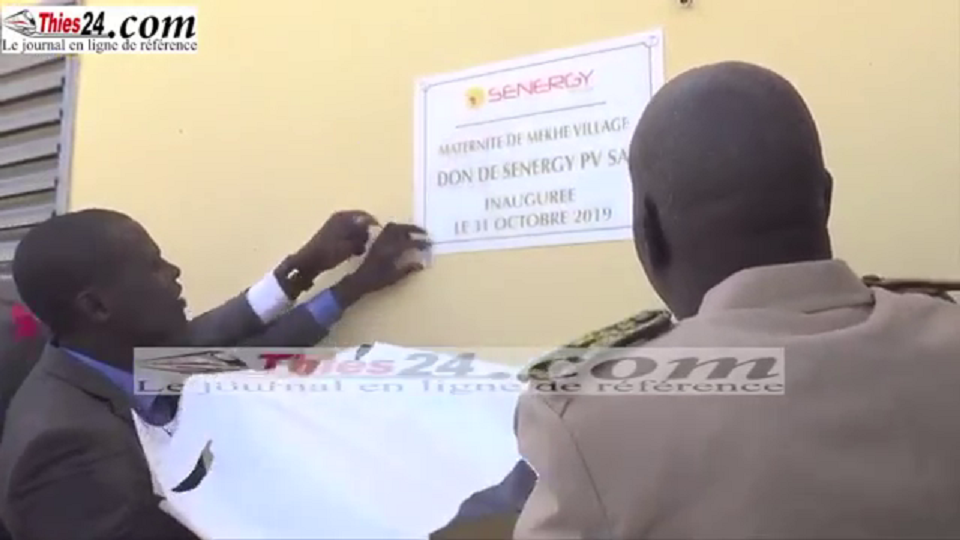 Vidéo/ Senergy PV/SA dote Mékhé village d’une maternité d’un coût de 40 millions de Fcfa