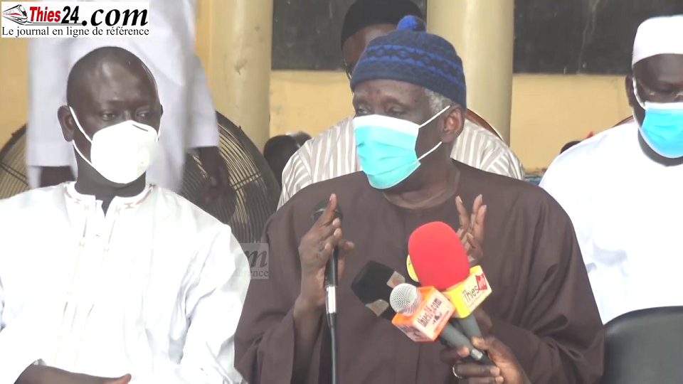 Vidéo/ Serigne Babacar Sy Abdou dit Ndiol Fouta, à la remise de récompenses aux pensionnaires du Daara Zawiya El Hadji Malick Sy de Tivaouane