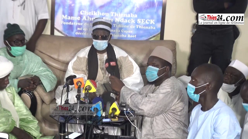 Vidéo/ Déclaration de Serigne Abdourahmane Seck, nouveau Khalif Général de Thiénaba Seck