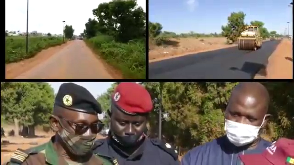 Vidéo/ La ville de Thiès reconstruit la route allant de la Base Aérienne vers la Voie de Contournement Nord (VCN)