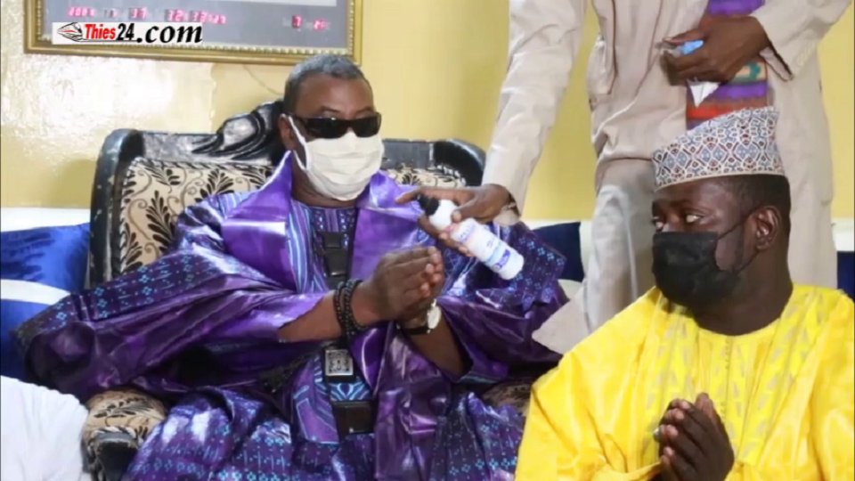 Vidéo/ Recrudescence des cas de COVID-19, le Khalif Chérif Nehmé Aïdara alerte et renvoie son gamou à une date ultérieure
