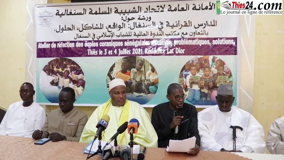 Vidéo/ L’UJMS d’Ahmed Saloum Dieng organise une session de formation pour 100 Serigne Daaras et demande un meilleur accompagnement de l’Etat