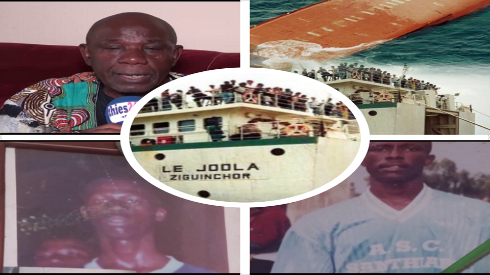 Vidéo/ Le Joola 19 ans après, le récit glaçant d’un père de famille qui y a perdu ses 2 enfants ( un footballeur et un menuisier)