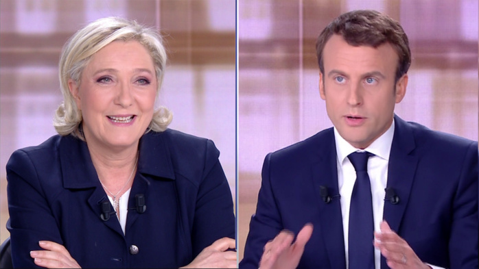 France : Emmanuel Macron (28,1 %) et Marine Le Pen (23,3 %) qualifiés pour le second tour de l’élection présidentielle.