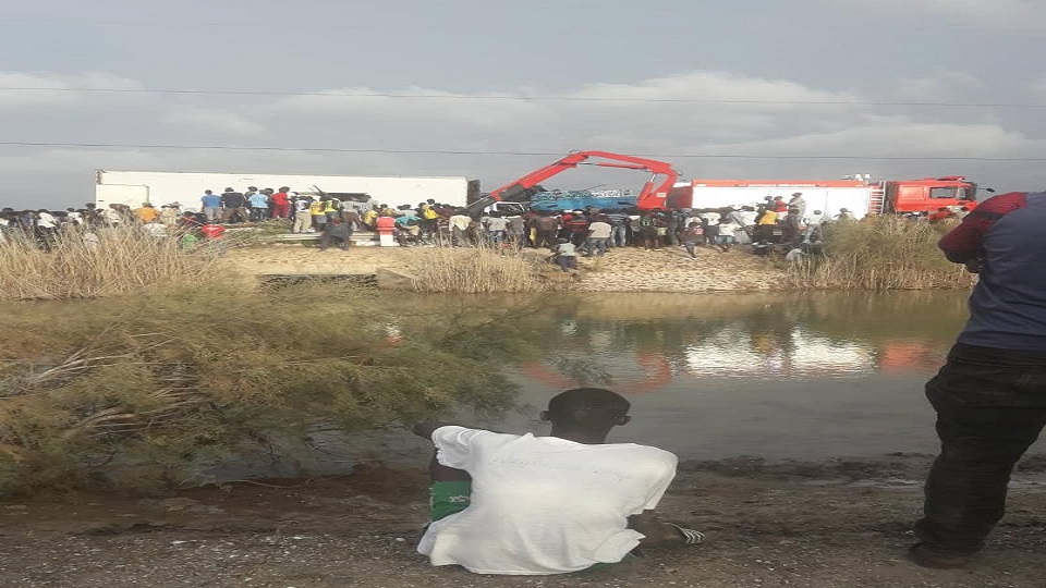 Urgent/ Grave accident au niveau de pont du Lac Tanma (département de Tivaouane)