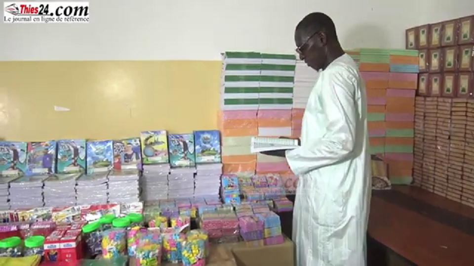 Vidéo/La commune de Niakhène débloque 8 millions de Fcfa, pour des fournitures destinées aux écoles élémentaires, franco-arabes et aux daaras.