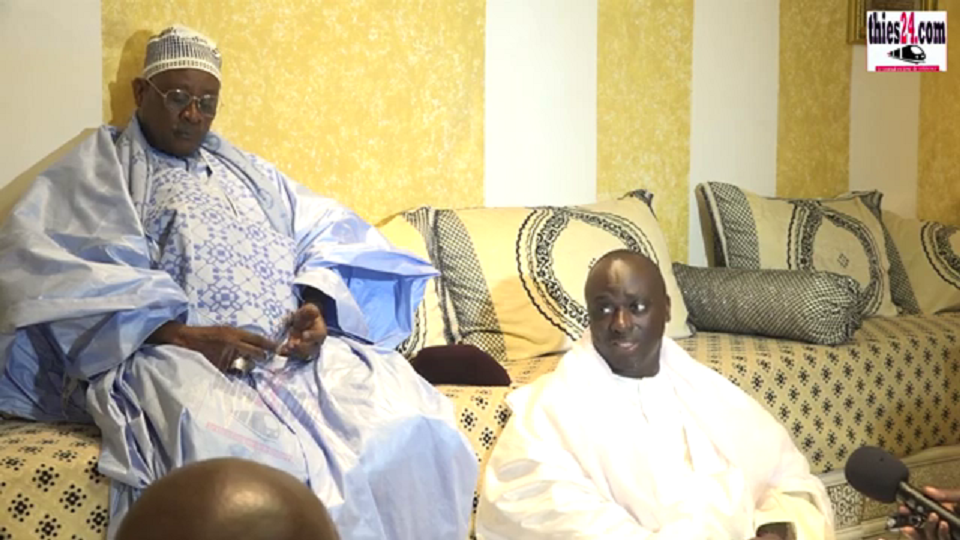 Vidéo/ Serigne Cheikh Oumy Ibn Serigne Fallou Mbacké hôte de Serigne Khadim Lô Gaydel
