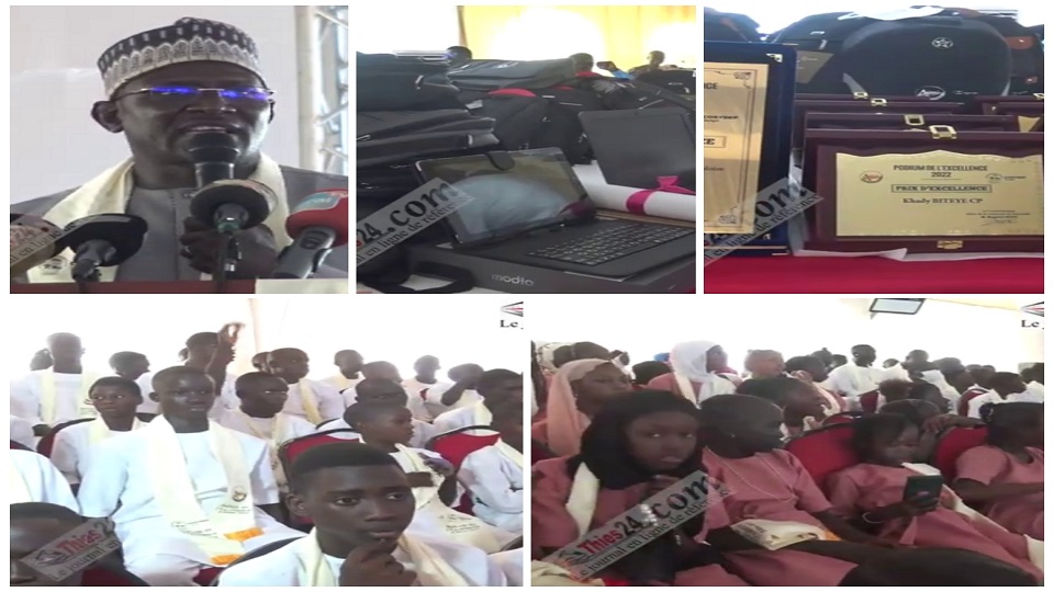Vidéo/ Cinquième édition journées de l’excellence à Khombole, 150 élèves primés par Maguèye Boye