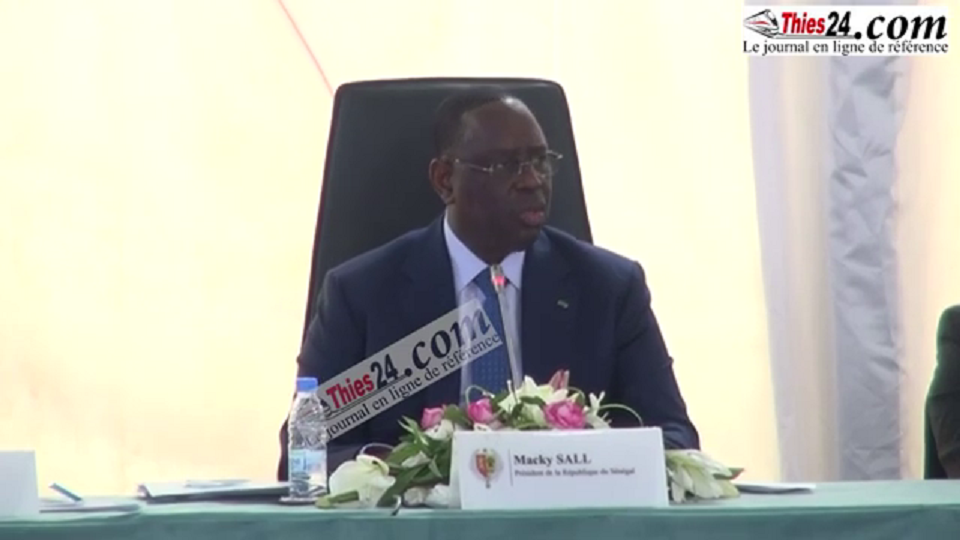 Vidéo/ Les importantes mesures annoncées par le Président Macky Sall, pour le développement de Thiès