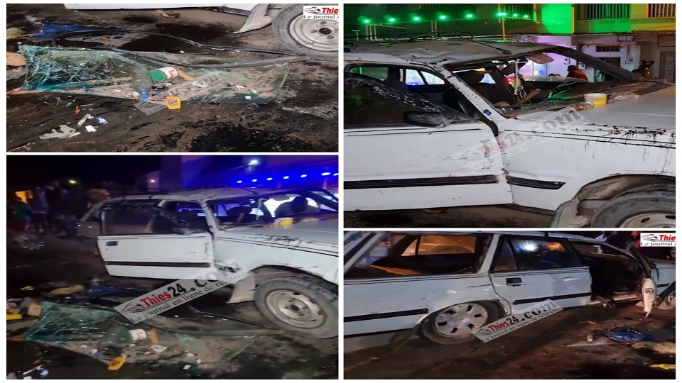 Vidéo/ Un accident rocambolesque sur la route de Sindia fait plusieurs blessés