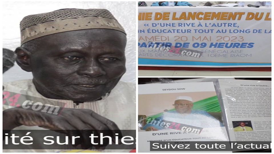 Vidéo/Présentation du livre « D’une rive à l’autre, mémoire d’un éducateur tout au long de la vie » de l’Inspecteur Seydou Sow