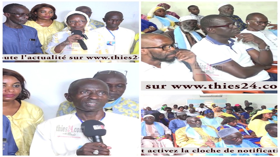 Vidéo/ Prochaines élections, la section communale PDS de Thiès-Est en ordre de bataille