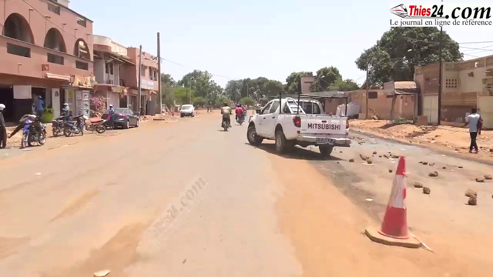 Vidéo/ La grosse colère du collectif des impactés des travaux de la route de Mbour à Thiès