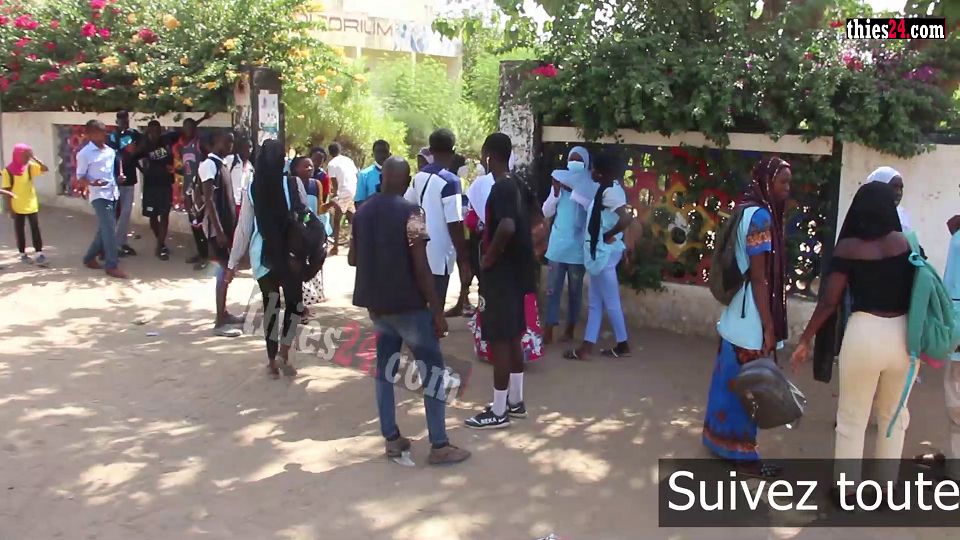 Vidéo/ Baccalauréat 2023, beaucoup de candidats de Thiès laissés sur les carreaux