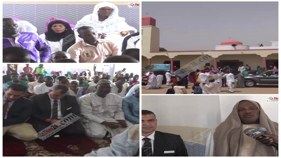 Vidéo/ Inauguration d’une nouvelle mosquée à Tivaouane avec la fondation Mame Diarra Bou Cheikh Yirim Ndoumbane Seck et l’ONG Al ATA