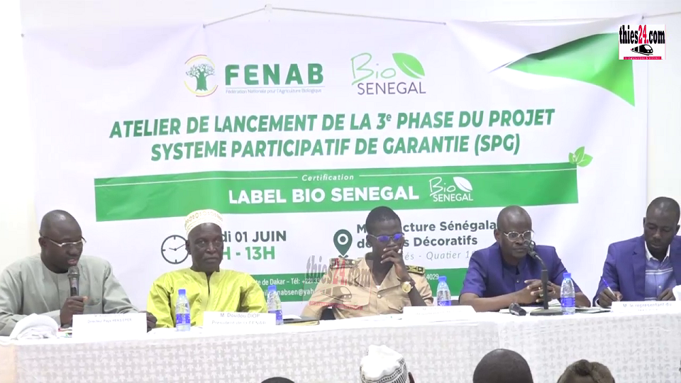 Vidéo/ Agroécologie, la FENAB lance la 3 ème phase du Système Participatif de Garantie (SPG),