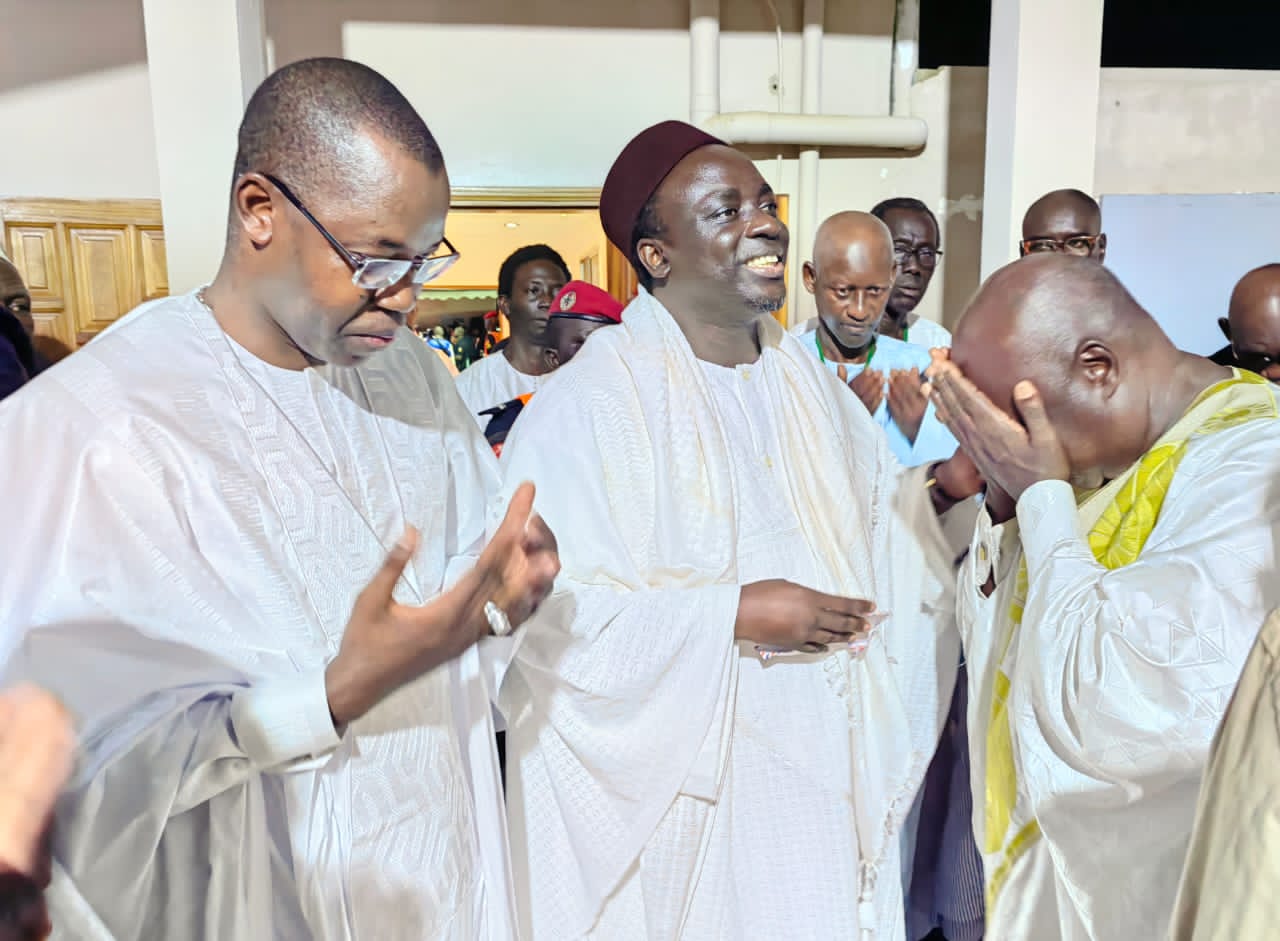 Le Directeur de Cabinet du Président Idrissa Seck Yankhoba Diatara, chez les foyers religieux de Thiès