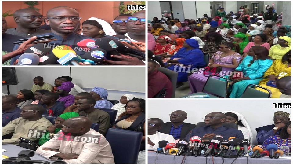 Vidéo/ Abdoulaye Dièye promet au candidat Amadou Bâ, le million de signatures de sa pétition, traduit en électeurs