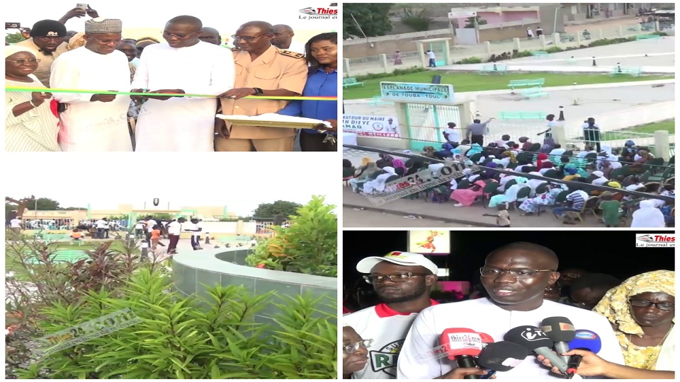 Vidéo/ Touba Toul étrenne une esplanade municipale moderne