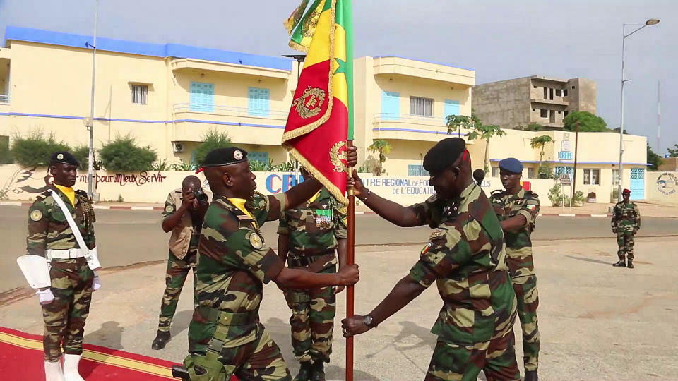 Vidéo/ Installation du nouveau Commandant de la zone militaire 7 (Thiès)