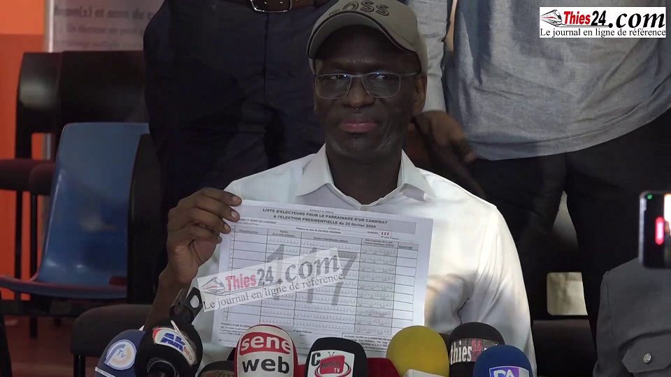 Vidéo/ Parrainage du candidat Amadou Bâ, Siggi Jotna lance son opération et vise 70.000 parrains dans la ville de Thiès