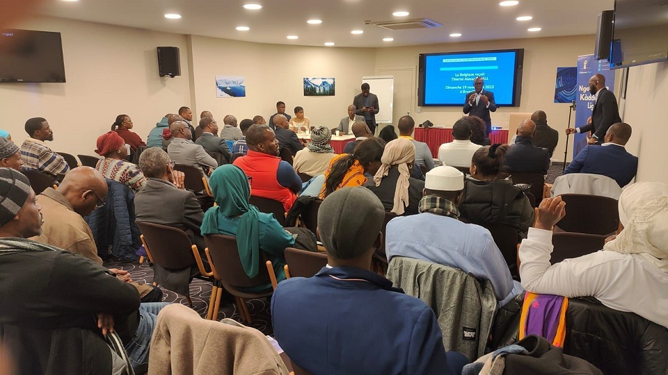 Thierno Alassane Sall Président de la RV, en tournée européenne, l’étape de Barcelone