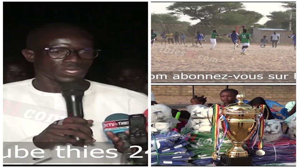 Vidéo/ Dane Ngom Président du Conseil communal de la jeunesse de Thiénaba, parrain de la finale de Keur Ibra Fall
