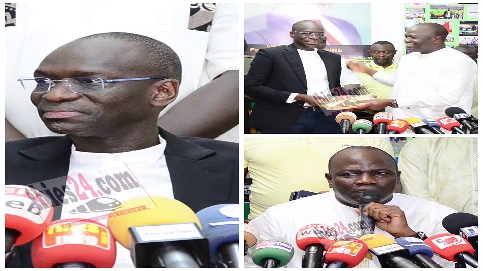 Vidéo/ Abdoulaye Dièye et Lamine Diallo scellent une alliance politique autour du candidat Amadou Bâ