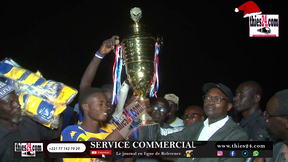 Vidéo/ Finale coupe du Maire de Tassette, le Maire Mamadou Thiaw « gâte » sa jeunesse et appelle tout le Benno à l’unité