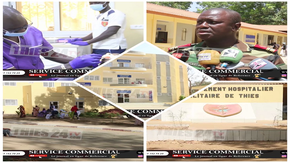 L’Etablissement Hospitalier Militaire de Thiès, en mode consultations gratuites et don de sang