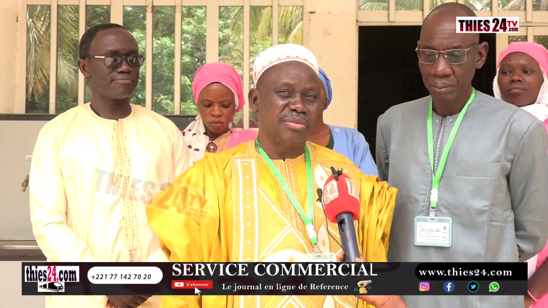 Vidéo/Journée scientifique de l’INFOSITS Thiès (pour des agents de santé de qualité)