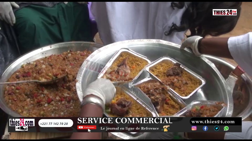 Vidéo/Jiguenou PASTEF et l’association « le respect ça change la vie » offrent 300 plats (repas) à Thiès