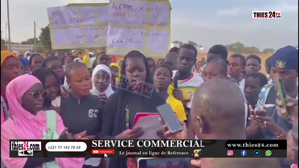 Vidéo/ Lycée de Koul, les élèves décrètent 72 h de grève, pour réclamer des professeurs