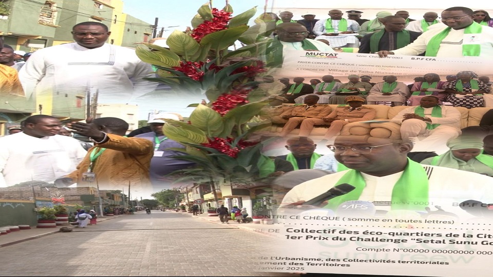 Vidéo/ Remise du premier prix du challenge « Setal Sunu Gox », à la Cité Lamy