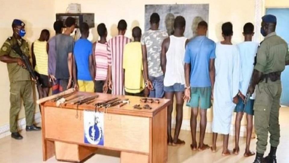 Démantèlement d’un gang à Kaffrine : 11 voleurs de bétail arrêtés par la gendarmerie