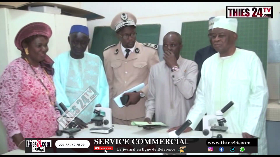 Vidéo/Deux laboratoires scientifiques du Lycée Malick Sy de Thiès portent le noms de deux pionniers de l’enseignement des sciences
