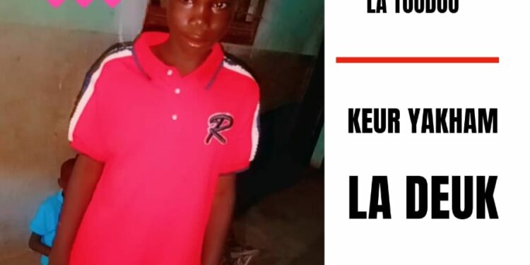 Le jeune Mouhamed Diassé porté disparu