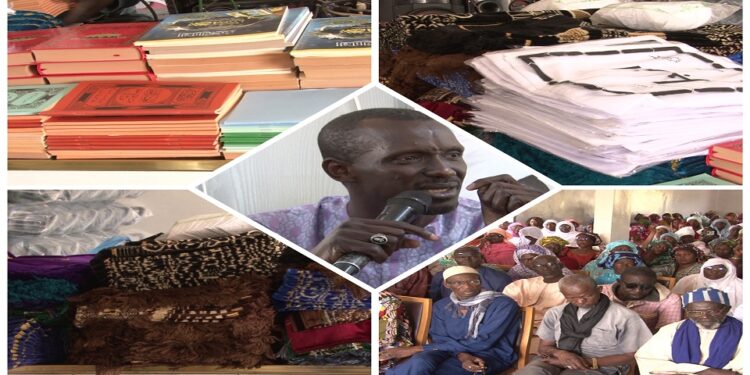 Vidéo/Distribution de nattes, chapelets, livres coraniques, etc., Habib Kane droit dans ses bottes sociales