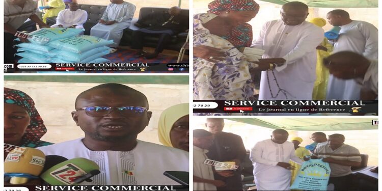 Vidéo/Solidarité Ramadan, Abdou Bâ Ndiéguène soulage plusieurs familles avec 10 t de riz et du sucre