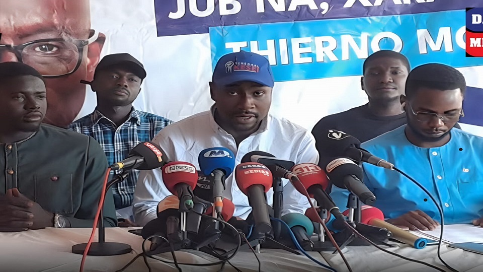 Discours de la conférence de presse MONJER (Mouvement des jeunes de la République des Valeurs)