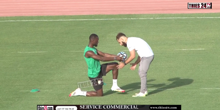 Vidéo/ Galop des Lions, Abdallah Sima en entraînement différencié avec le Préparateur physique