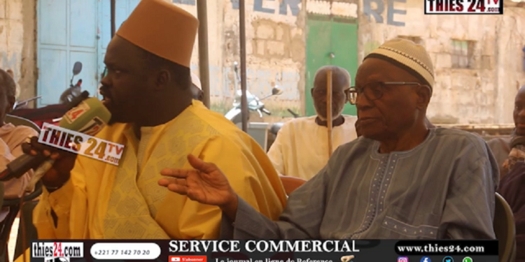 Vidéo/ Funérailles du diplomate Aly Bâ, l’intervention d’El Hadji Assane Bâ Chef de quartier Grand Thiès